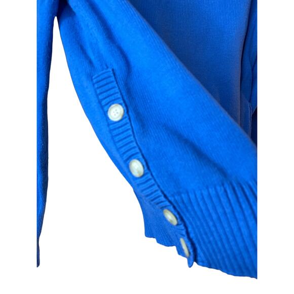 VIntage 90's Polo Jeans Co Ralph Lauren Blue American Flag Logo Pullover Sweater - Picture 7 of 9